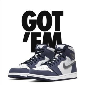 SOLD Air Jordan 1 Retro Midnight Navy CO.JP